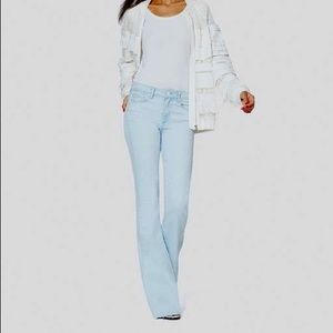 Paige Denim High Rise Bell Canyon Light Wash